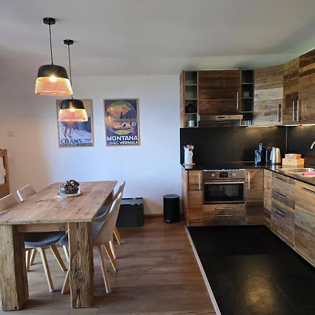Appartement Vieux Bois, Vue Alpes, Crans-montana *